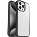 Otterbox React Apple iPhone 15 Pro Max Back Cover Transparant/Zwart rechterkant