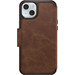 Otterbox Strada Apple iPhone 15 Plus Book Case Leer Bruin Met MagSafe achterkant