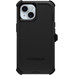 Otterbox Defender Apple iPhone 15 Back Cover Zwart achterkant