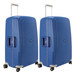 Samsonite S'Cure Spinner 75cm Dark Blue Duo Suitcase Set Main Image