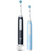 Oral-B iO 3 Black and Blue Duo Pack front