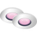 Philips Hue Xamento Spot Encastré pour Salles de Bain Chrome White and Color Lot de 2 Main Image