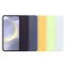 Samsung Galaxy S24 Siliconen Back Cover Wit voorkant