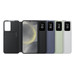 Samsung Galaxy S24 Plus Smart View Book Case Zwart voorkant