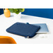 BlueBuilt Laptophoes breedte 40 cm 17 inch Blauw product in gebruik