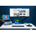 BlueBuilt Monitorarm Mechanische Veer voor 1 Ultrawide Monitor product in gebruik