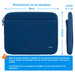 BlueBuilt Laptophoes breedte 30 cm 12-13 inch Blauw visual Coolblue 2