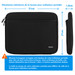 BlueBuilt Housse pour Ordinateurs Portables Largeur 31 cm 13 Pouces S Noir visuel Coolblue 2