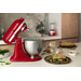 KitchenAid 5KSM185PSEER Rouge Empire + Sorbetière produit à l'usage