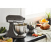 KitchenAid 5KSM185PSEGR Imperial Gray product in use