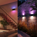 Philips Hue Dymera muurlamp - White and Color - Zwart product in gebruik