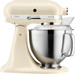 KitchenAid 5KSM185PSEAC Amandelwit + Pastaroller en -snijderset (3-delig) rechterkant