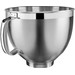 KitchenAid 5KSM185PSEAC Crème + Rouleau à Pâtes et Set de Découpe (3 Pièces) accessoire