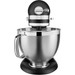 KitchenAid 5KSM185PSEBK Vulkaanzwart + IJsbereider voorkant