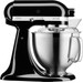 KitchenAid 5KSM185PSEOB Onyx Zwart + Pastaroller en -snijderset (3-delig) rechterkant