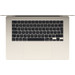 Apple MacBook Air 15 inches (2024) M3 (8-core CPU/10-core GPU) 8GB/256GB Starlight AZERTY top