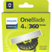 Philips OneBlade 360 Blade QP440/50 - 4-pack packaging