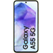 Samsung Galaxy A55 128GB Yellow 5G + Accessory Pack front