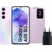 Samsung Galaxy A55 128GB Pink 5G + Accessory Pack Main Image