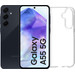 Samsung Galaxy A55 128GB Dark Blue 5G + BlueBuilt Back Cover Transparent Main Image