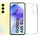 Samsung Galaxy A55 256GB Yellow 5G + BlueBuilt Back Cover Transparent Main Image