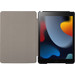 BlueBuilt Apple iPad (2021) 10,2 pouces Tri-Fold Book Case Noir avant