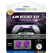 KontrolFreek Frenzy AimBoost Appui-pouces + Anneaux de Précision Mauve/Noir PS5/PS4 emballage