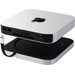 Satechi Aluminum Mac Mini/Mac Studio Stand Hub Silver with SSD Slot back