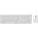 Logitech MK950 Signature Slim Draadloze Toetsenbord en Muis Combo Azerty Wit voorkant