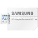 Samsung EVO Plus (2024) microSD 64 Go + Adaptateur SD intérieur