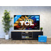 TCL QLED 75C61B (2024) + soundbar visual Coolblue 1