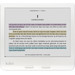 Kobo Libra Colour White + Notebook SleepCover Black front