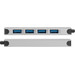 BlueBuilt 4-Port USB-A/C 3.0 Hub top