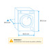 Samsung WW11DG6B85LB AI Wash visuel Coolblue 1