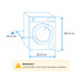 Samsung WW90DG6U85LK AI Wash visuel Coolblue 1