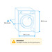 Whirlpool FFWDB 964369 WV EE - 9/6kg visual Coolblue 1