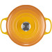 Le Creuset Signature Braadpan 24 cm Nectar bovenkant