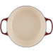 Le Creuset Signature Braadpan 26 cm Rhone bovenkant