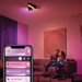 Philips Hue Centris Spot Monté en surface White & Color 3 Spots Noir - en croix visuel fournisseur