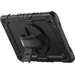 Just in Case Samsung Galaxy Tab A9 Plus Rotating Back Cover Noir côté gauche