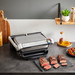 Tefal OptiGrill+ GC717D Rvs product in gebruik