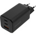 BlueBuilt Chargeur Power Delivery + Quick Charge avec 3 Ports USB 65 W Noir Main Image