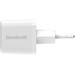 BlueBuilt Power Delivery Charger 20W + Lightning Cable 3m Nylon White front