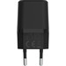 BlueBuilt Chargeur Power Delivery 30 W + Câble USB-C 1,5 m Nylon Noir avant