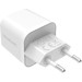 BlueBuilt Power Delivery Charger 30W + USB-C Cable 3m Nylon White front