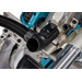 Makita DLS111ZU + 6,0 Ah accu (2x) en lader + Onderstel detail