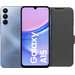 Samsung Galaxy A15 128GB Blue 5G + BlueBuilt Book Case Black Main Image