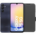 Samsung Galaxy A25 128GB Black 5G + BlueBuilt Book Case Black Main Image