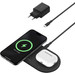 Belkin Boost Charge Pro Dual MagSafe and Qi2 Wireless Charger 15W combined product