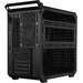 Cooler Master Qube 500 Flatpack Zwart achterkant